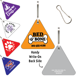 Clip-Its Leash/Collar Tags - Triangle Large 